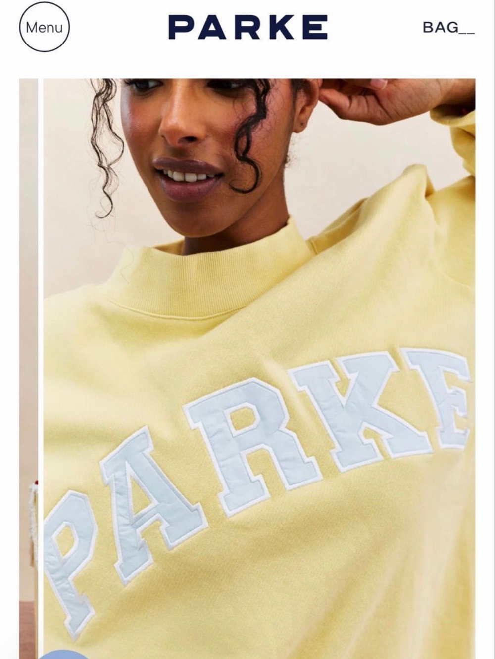 SOLD OUT Banana Cream Parke NWT XXL